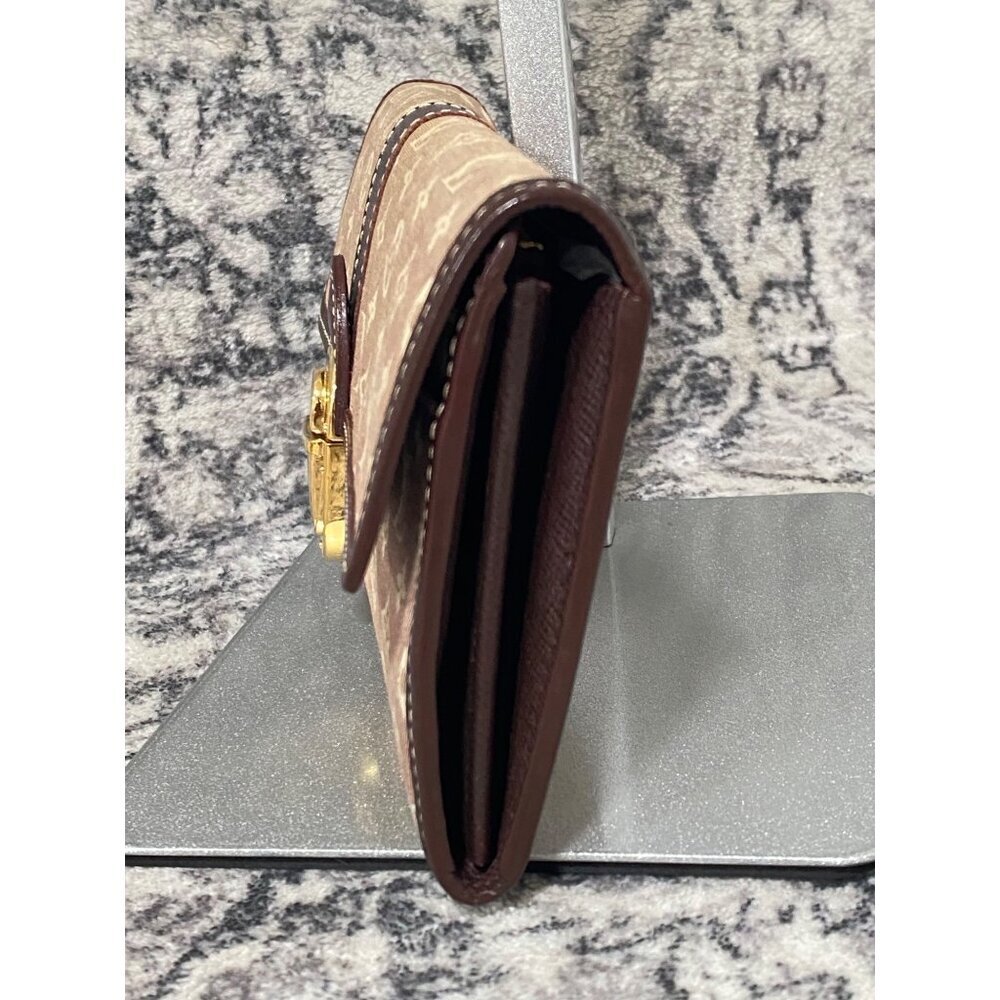 Louis Vuitton Sepia Monogram Idylle Canvas Sarah Wallet with Chain Strap - Picture 3 of 11